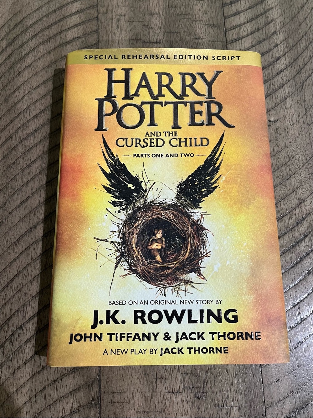 Harry Potter & The Cursed Child J. K. Rowling Hardcover First Edition USA Book